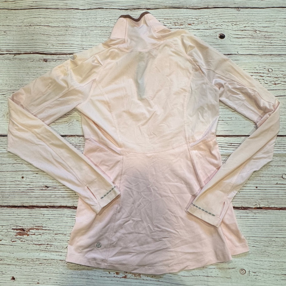 Lululemon Trail Bound 1/2 Zip in Strawberry Milkshake Sz 6 - Picture 15 of 15